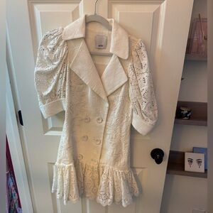 White Lace Alcer Dress